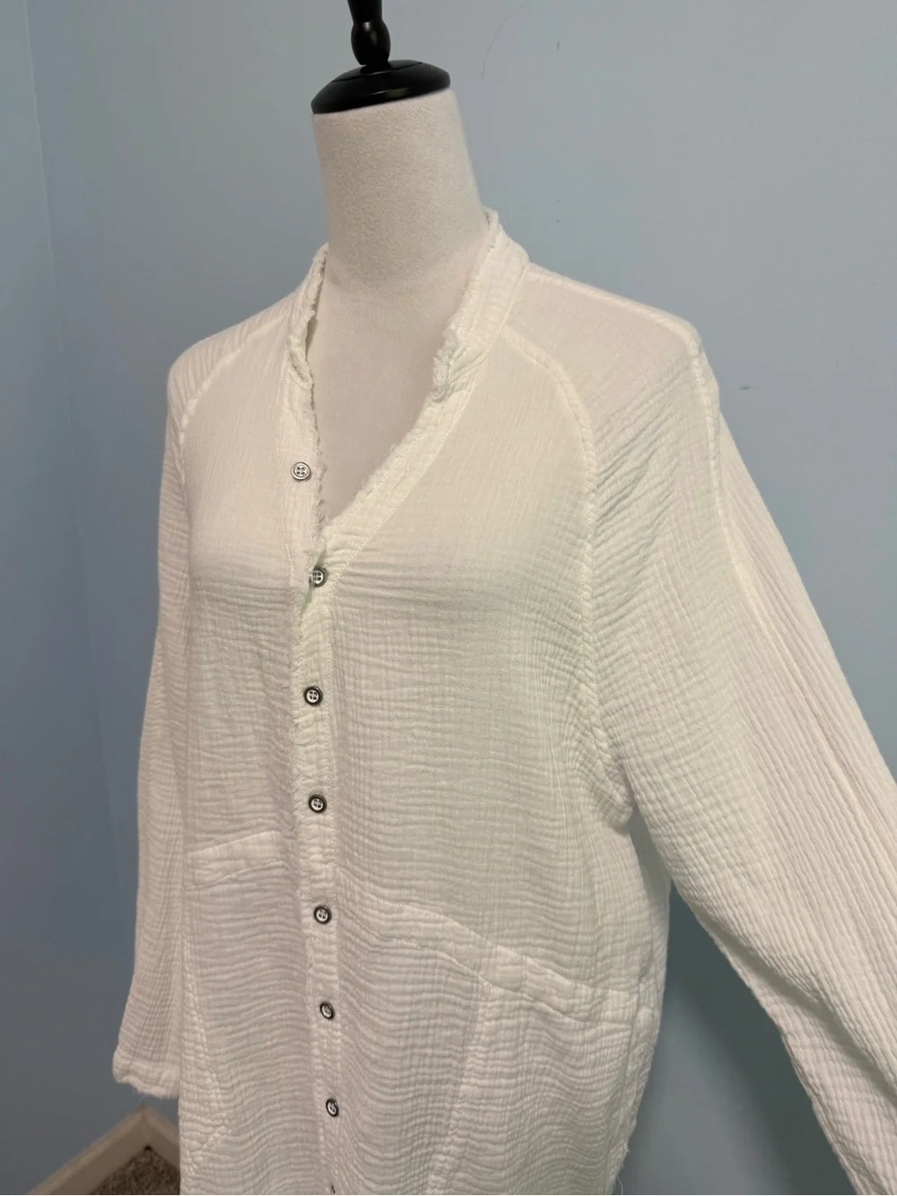 Free People We The Free Women’s Daydream Tunic w/Pockets Boho 100% Cotton‎ Sz S